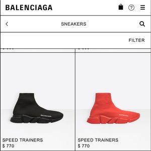 balenciaga speed trainer Rentals Carousell Singapore